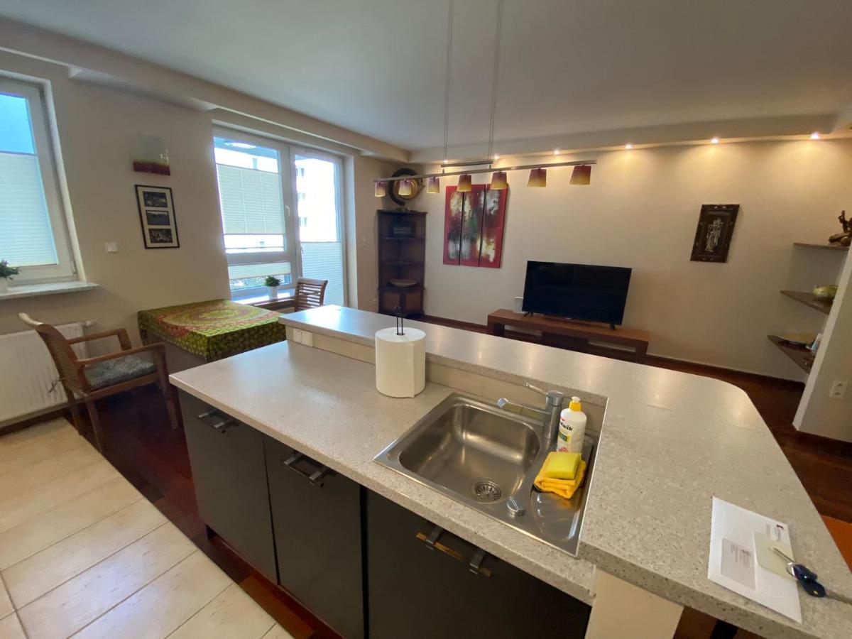 Orientalny Appartement Warschau Buitenkant foto